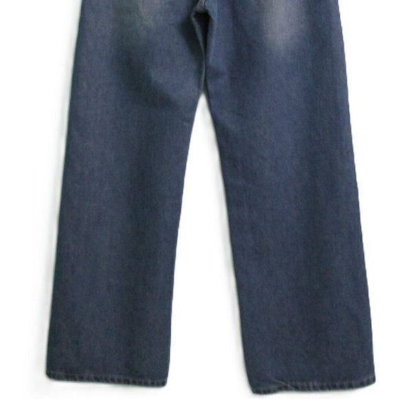 Three Button Baggy Wide Leg Boyfriend Jeans by Commense-Denim-XS-NWT - Picture 5 of 16